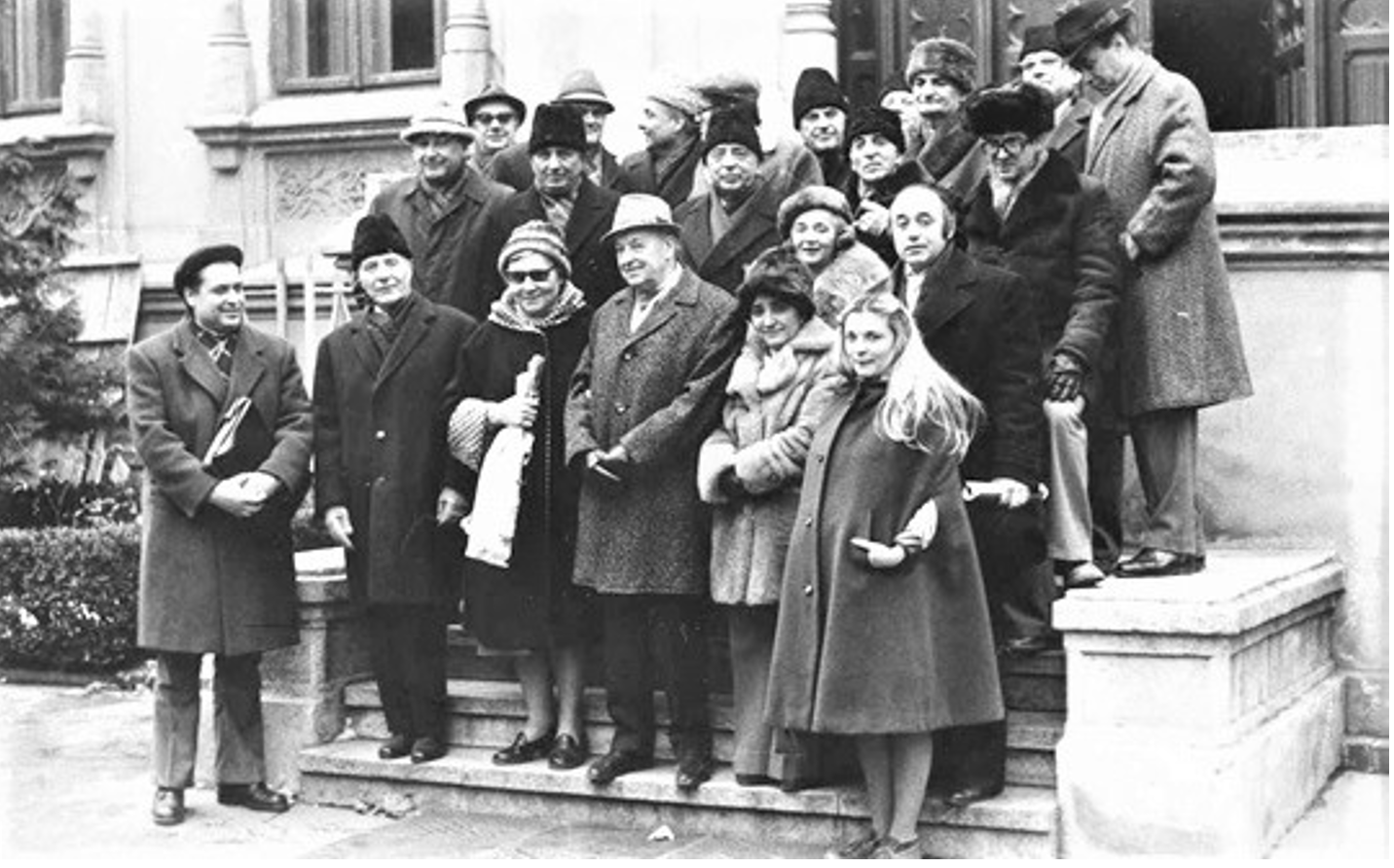 1978 – Casa Universitarilor, la aniversarea Academicianului Aurel Avramescu