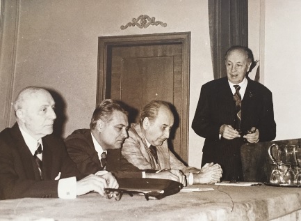 1. Elie Carafoli, Florin Tanasescu, Calin Mihaileanu, Aurel Avramescu